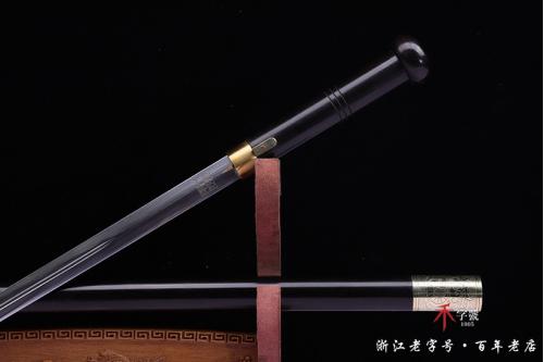檀木手杖剑