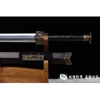 花纹钢烧刃八面汉剑