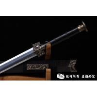 花纹钢烧刃八面汉剑