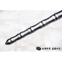 花纹钢竹节鞭（锏）