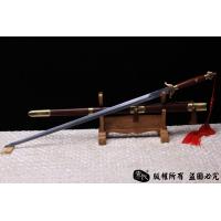 上等武术硬剑 -外饰刻莲花图案-螳螂剑