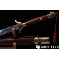 上等武术硬剑 -外饰刻莲花图案-螳螂剑