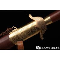 上等武术硬剑 -外饰刻莲花图案-螳螂剑