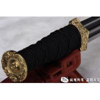 小龙纹-檀木小汉剑-可以砍铁