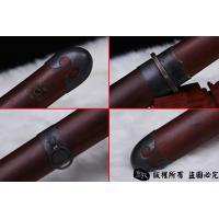 素装精品小唐剑-花纹钢烧刃