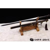 檀木铜装唐剑