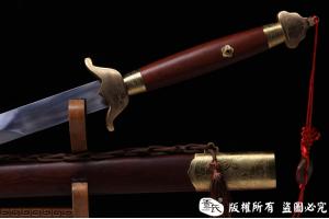 上等武术硬剑 -外饰刻莲花图案-螳螂剑